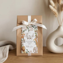 Wild One Safari Jungle Favor Cadeautags
