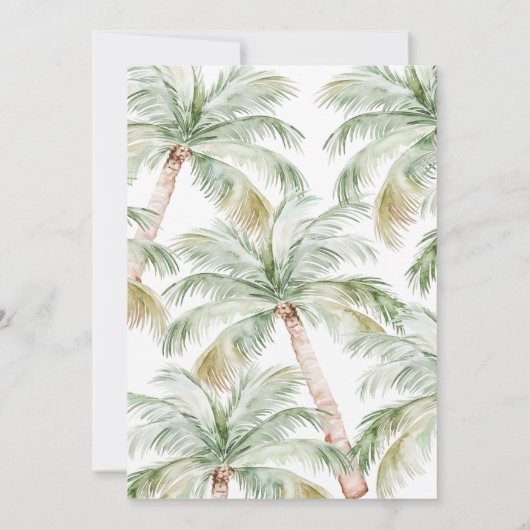 Wild One Safari Oerwoud Animal Boy 1e verjaardag I Kaart (Achterkant)