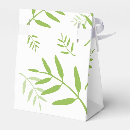 Wild One Safari Oerwoud Birthday Favor Box Bedankdoosjes (Achterkant)