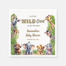 Wild One Safari Thema Baby shower