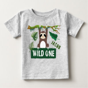 Wild One Sloth 1st Birthday