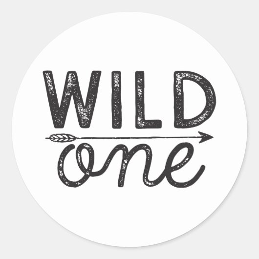 Wild One Sticker (Voorkant)