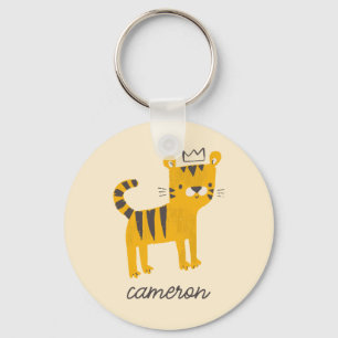 Wild One Tiger Cat Sleutelhanger