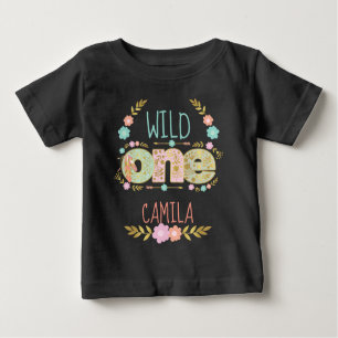 Wild One Tribal   Boho Birthday Girl