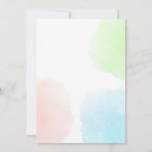 Wild One Tribal Première invitation pour anniversa (Dos)