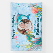 Wild One Undersea 1er anniversaire Bannière photo (Verticale)