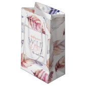 Wild One verjaardagsfeestje cadeauzakje (Voorkant Gekanteld)