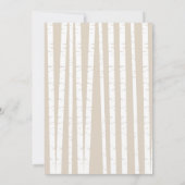 Wild One Woodland Animal First Birthday Invitation (Dos)