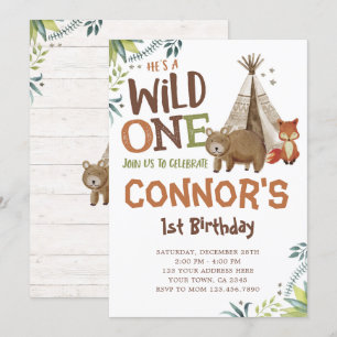 Wild One, Woodland, Tribal Kaart