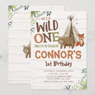 Wild One, Woodland, Tribal Kaart