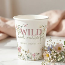 Wild & Onederful Wildflower 1st Birthday Party