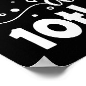 Wild Ongeveer 10e klas Terug naar school Tiende kl Poster (Hoek)