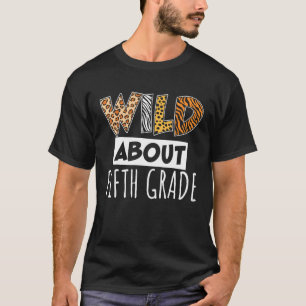 Wild Ongeveer 5e klas leraar terug naar school Zoo T-shirt
