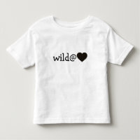 Wild op hart - zwart hart