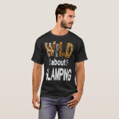 Wild Over Camping Camping en Glamping T-shirt (Voorkant volledig)