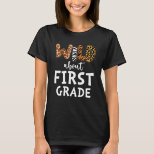 Wild over eerstegraads docenten leerlingen terug n t-shirt