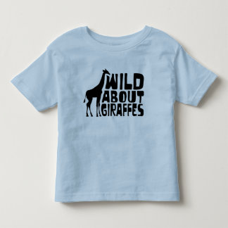 Wild Over Giraffes Kinder Shirts