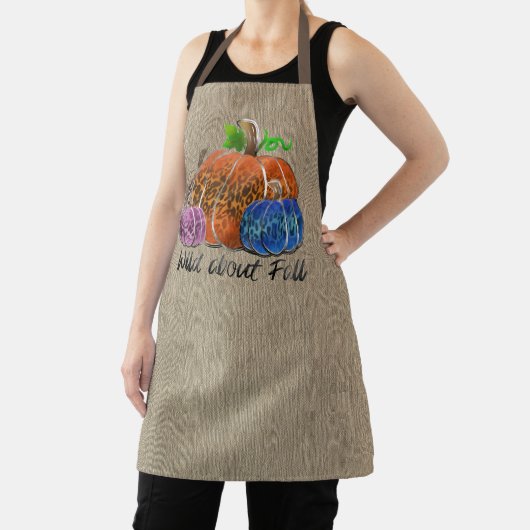 Wild over Herfst-luipluiers Schort (Insitu)