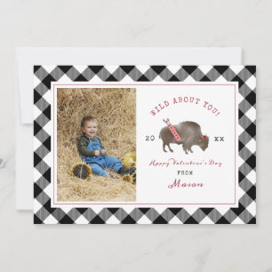 Wild Over je Buffalo Cupid Photo Valentijn