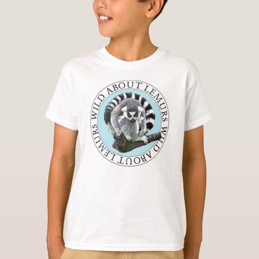 Wild Over Lemurs T-shirt (Voorkant)