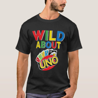 Wild over Uno Party Decorations 1st verjaardag T-shirt