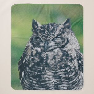 WILD OWL IN DE FRANSE BOEST SHERPA DEKEN