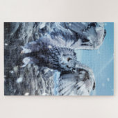 Wild Owl Legpuzzel (Horizontaal)