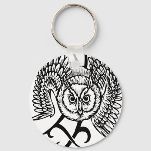 Wild Owl Sleutelhanger