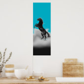 Wild paard poster (Keuken)