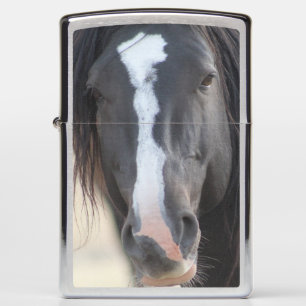 WILD PAARD VAN UTAH ZIPPO AANSTEKER GEBORSTELD CHR