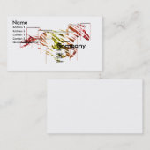 wild paard visitekaartje (Voorkant / Achterkant)