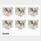 Wild Paint Paard Picasso Grote Foto Sticker (Vel)