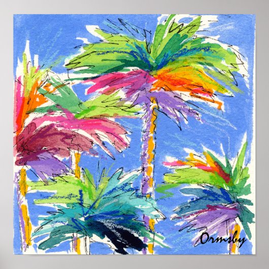 Wild Palms-poster Poster (Voorkant)