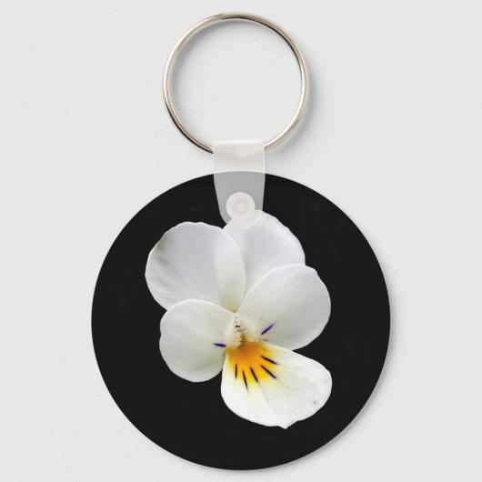 Wild Pansy Key Ring Sleutelhanger (Voorkant)