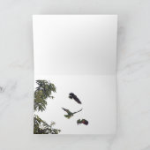 Wild Parrot Verjaardag Kaart (Binnen)