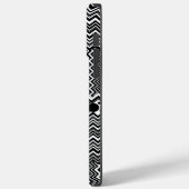 Wild Patchwork Zig-Zags Case-Mate iPhone Case (Achterkant / Links)