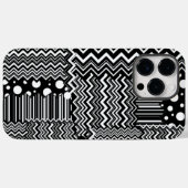 Wild Patchwork Zig-Zags Case-Mate iPhone Case (Achterkant (horizontaal))