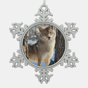 Wild Paws Daphne Sneeuwvlok Omlijst Ornament