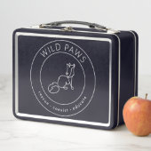 Wild Paws Metal Lunchbox (En situation)