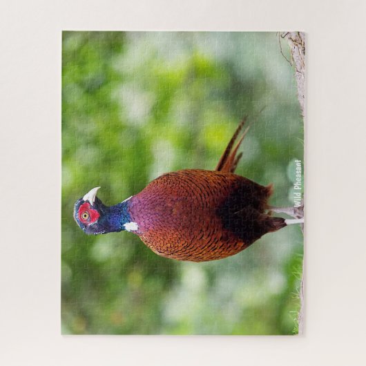 Wild Pheasant Legpuzzel (Verticaal)