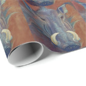 Wild Pig Hog Warthog Cadeaupapier (Rol Hoek)