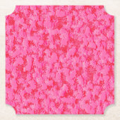 Wild Pink Kartonnen Onderzetters (Voorkant)