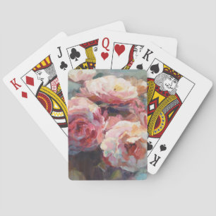 Wild Pink Roses Pokerkaarten