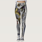Wild Pocket Watch Face Mode Leggings (Voorkant)