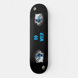 Wild Polar Beer Skateboard | Arctic Animal Board