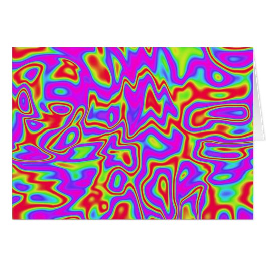 Wild Psychedelic Liquid Colors (Voorkant Horizontaal)