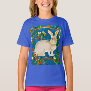 Wild Rabbit and Flowering Branches Kind T-shirt