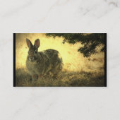 Wild Rabbit Visitekaartje (Achterkant)