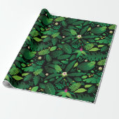 Wild Rainforest Pattern Cadeaupapier (Uitgerold)
