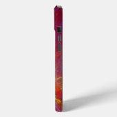 Wild Red - Abstracte kunst Case-Mate iPhone Case (Achterkant / Links)